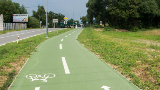 „Kúpele poľsko – slovenského pohraničia, identifikovateľný európsky priestor turistiky podporujúcej rozvoj zdravia – 1.etapa – výstavba cyklo okruhu spájajúceho kúpeľné miesta doliny Popradu“