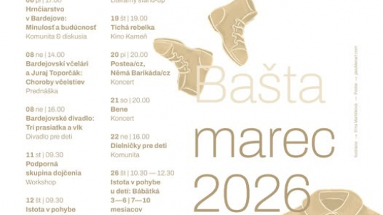 Program v Bašte: MAREC 2026