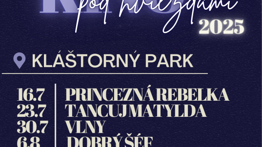 Letné kino pod hviezdami