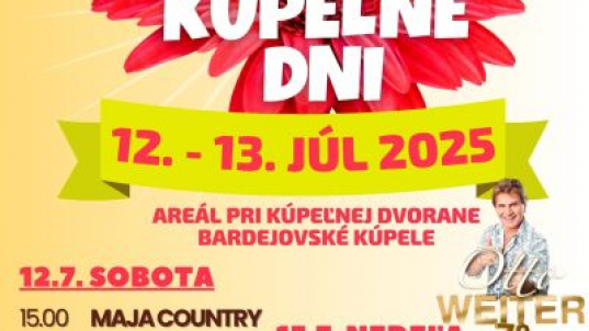 BARDEJOVSKÉ KÚPEĽNÉ DNI