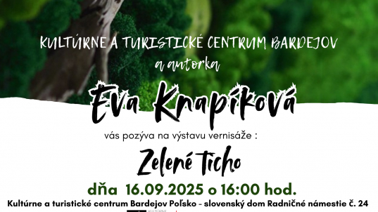 Výstava: ZELENÉ TICHO