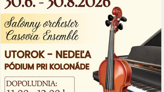 LETNÉ PROMENÁDNE KONCERTY