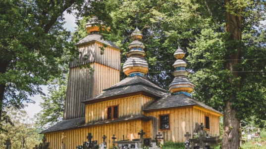 Drevený chrám Ochrany Presvätej Bohorodičky, Hunkovce