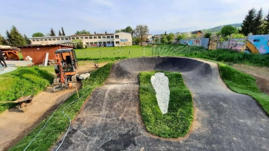 V Bardejove pribudol nadregionálny Pumptrack –Bike park