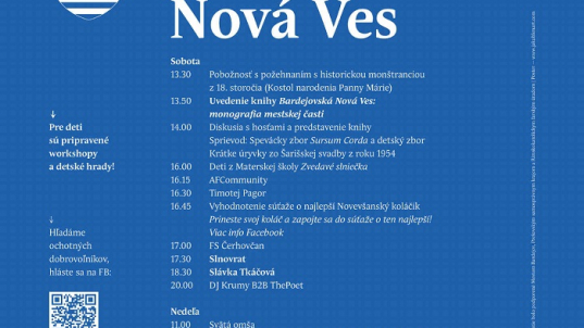 DNI MESTA - BARDEJOVSKÁ NOVÁ VES