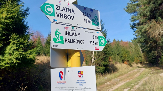Obnovené značenie na cyklotrasách v Prešovskom kraji