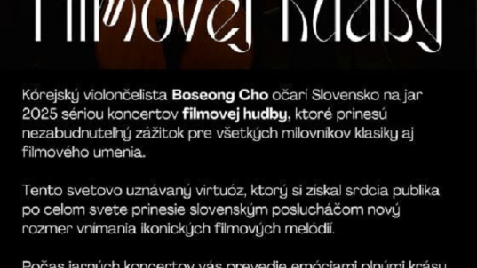 BOSEONG CHO - KONCERT FILMOVEJ HUDBY