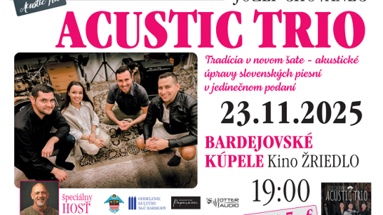 ACUSTIC TRIO - TRADÍCIA V NOVOM ŠATE