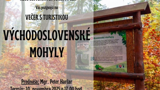 Večer s turistikou: Východoslovenské mohyly