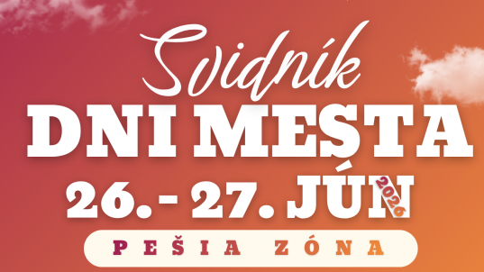 DNI MESTA SVIDNÍK