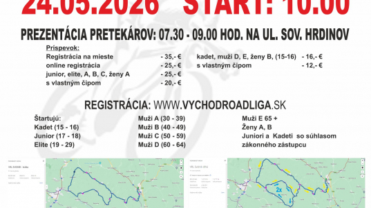 Cyklopreteky pre amatérov a verejnosť